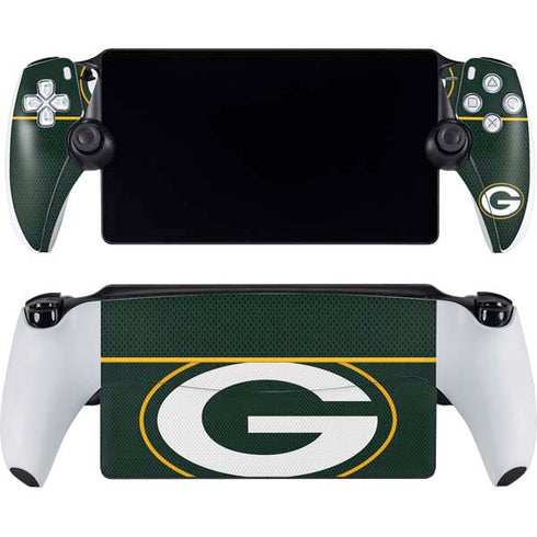 NFL Green Bay Packers Zone Block PlayStation Portal Remote Player Skin