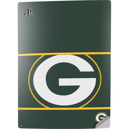 NFL Green Bay Packers Zone Block PS5 Digital Edition Console Skin