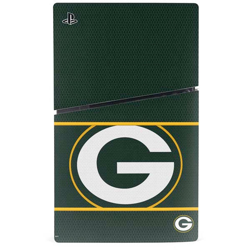 NFL Green Bay Packers Zone Block PS5 Slim Digital Edition Console Skin