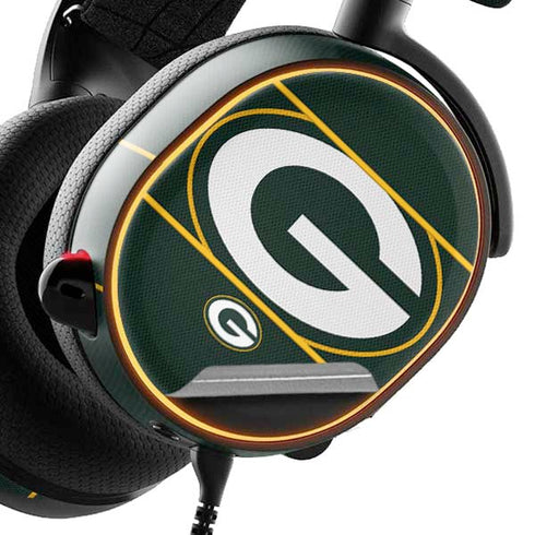 NFL Green Bay Packers Zone Block SteelSeries Arctis 5 Skin