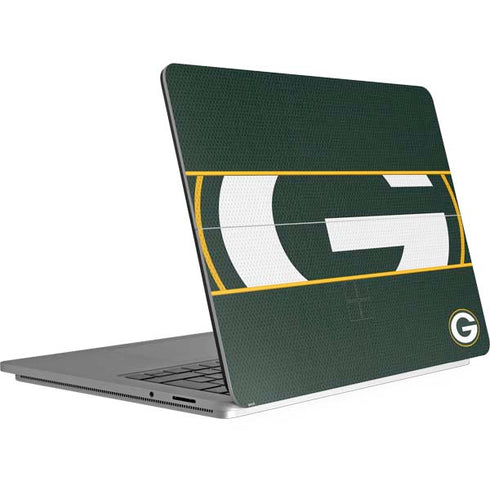 NFL Green Bay Packers Zone Block Surface Laptop Studio Skin