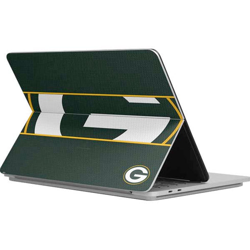 NFL Green Bay Packers Zone Block Surface Laptop Studio Skin