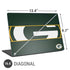 NFL Green Bay Packers Zone Block Universal Laptop 16.6in (13.4 x 9.7in) Skin