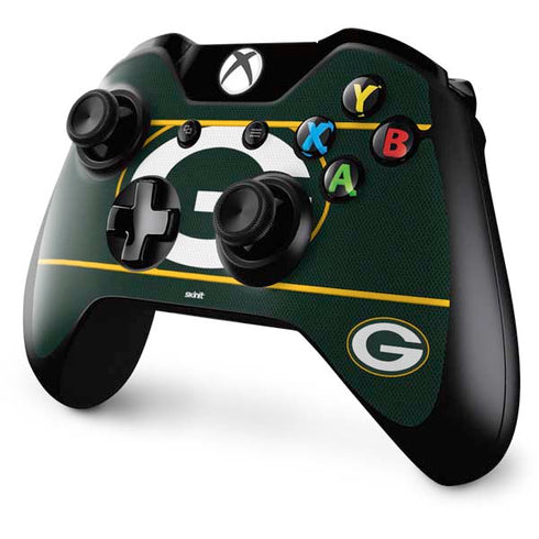 NFL Green Bay Packers Zone Block Xbox One Controller Skin