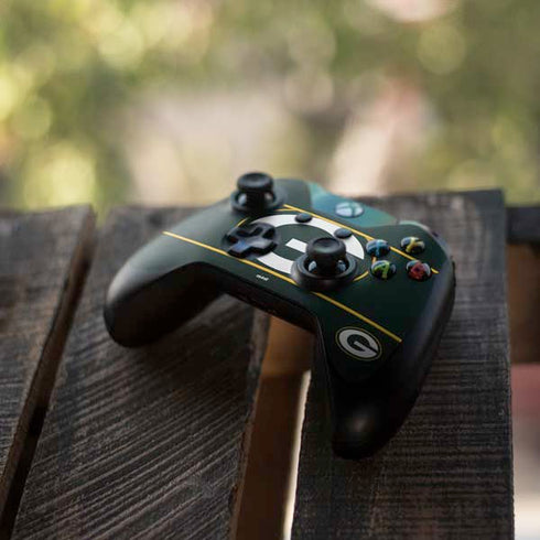 NFL Green Bay Packers Zone Block Xbox One Controller Skin