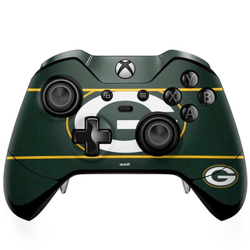 NFL Green Bay Packers Zone Block Xbox One Elite Controller Skin