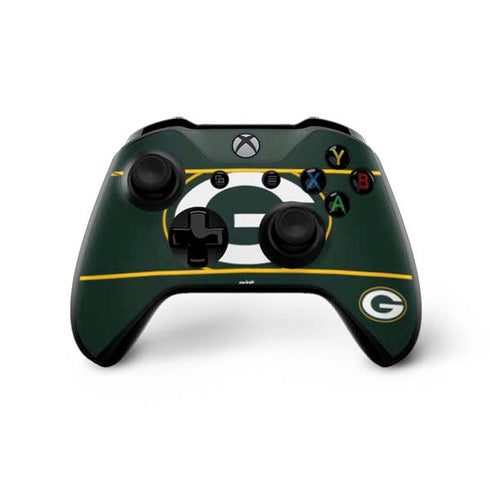 NFL Green Bay Packers Zone Block Xbox One X Bundle Skin