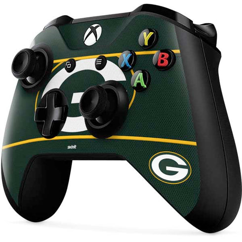 NFL Green Bay Packers Zone Block Xbox One X Controller Skin