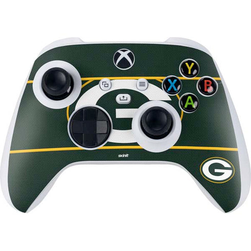 NFL Green Bay Packers Zone Block Xbox Series S Controller Skin