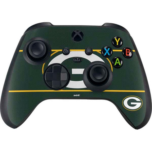 NFL Green Bay Packers Zone Block Xbox Series X Controller Skin
