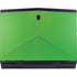 Green Carbon Fiber Specialty Texture Material Dell Alienware Skin