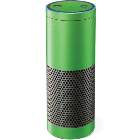 Green Carbon Fiber Specialty Texture Material Amazon Echo Skin