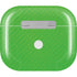 Green Carbon Fiber Specialty Material Apple AirPods (3rd Gen 2021) Skin