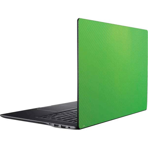 Green Carbon Fiber Specialty Material Ativ Book 9 (15.6in 2014) Skin