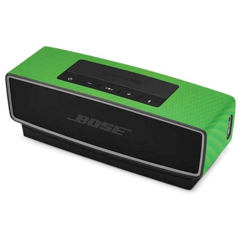 Green Carbon Fiber Specialty Texture Material Bose SoundLink Mini Speaker II Skin