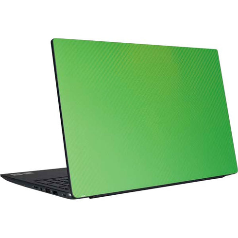 Green Carbon Fiber Specialty Texture Material Dell Vostro Skin