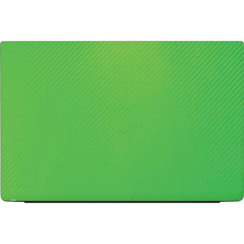 Green Carbon Fiber Specialty Texture Material Dell Vostro Skin
