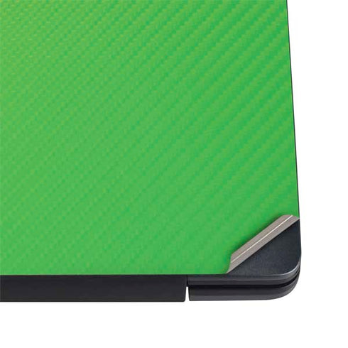 Green Carbon Fiber Specialty Texture Material Dell Vostro Skin