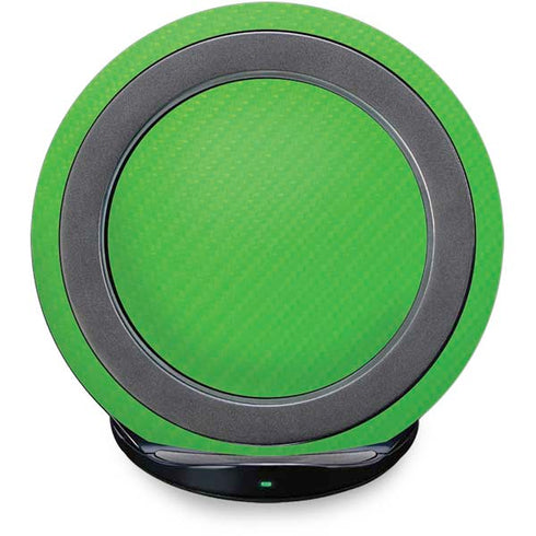 Green Carbon Fiber Specialty Material Fast Charge Wireless Charging Stand Skin