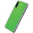 Green Carbon Fiber Specialty Material Galaxy A10e Clear Case