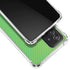 Green Carbon Fiber Specialty Material Galaxy A72 5G Clear Case