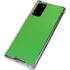 Green Carbon Fiber Specialty Material Galaxy Note20 5G Clear Case