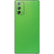 Green Carbon Fiber Specialty Material Galaxy Note20 5G Skin