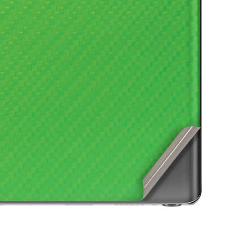 Green Carbon Fiber Specialty Material Galaxy Note20 5G Skin