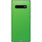 Green Carbon Fiber Specialty Material Galaxy S10 Plus Skin