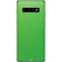 Green Carbon Fiber Specialty Material Galaxy S10 Plus Skin