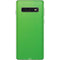 Green Carbon Fiber Specialty Material Galaxy S10 Skin