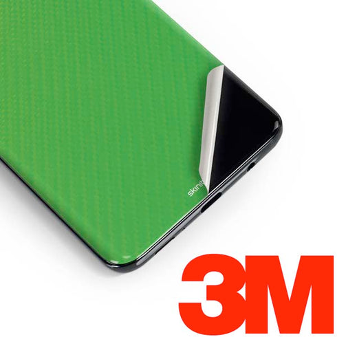 Green Carbon Fiber Specialty Material Galaxy S10 Skin