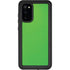 Green Carbon Fiber Specialty Material Galaxy S20 Waterproof Case