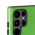 Green Carbon Fiber Specialty Texture Material Galaxy S24 Ultra Impact Case