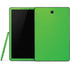 Green Carbon Fiber Specialty Texture Material Samsung Galaxy Tab Skin