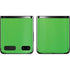 Green Carbon Fiber Specialty Material Galaxy Z Flip Skin