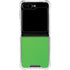Green Carbon Fiber Specialty Material Galaxy Z Flip5 5G Clear Case