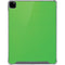 Green Carbon Fiber Specialty Material iPad Pro 12.9in (2020) Clear Case