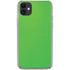 Green Carbon Fiber Specialty Texture Material iPhone 11 Clear Case