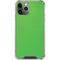 Green Carbon Fiber Specialty Texture Material iPhone 11 Pro Max Clear Case