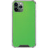 Green Carbon Fiber Specialty Texture Material iPhone 11 Pro Max Clear Case