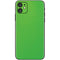 Green Carbon Fiber Specialty Material iPhone 11 Skin