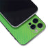 Green Carbon Fiber Specialty Material iPhone 12 Pro Max Skin