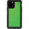 Green Carbon Fiber Specialty Material iPhone 12 Pro Waterproof Case