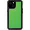 Green Carbon Fiber Specialty Material iPhone 13 Mini Waterproof Case