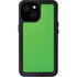 Green Carbon Fiber Specialty Material iPhone 13 Mini Waterproof Case