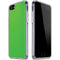 Green Carbon Fiber Specialty Material iPhone SE (2nd & 3rd Gen) Clear Case