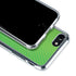Green Carbon Fiber Specialty Material iPhone SE (2nd & 3rd Gen) Clear Case