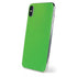 Green Carbon Fiber Specialty Material iPhone X Skin