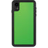 Green Carbon Fiber Specialty Material iPhone XR Waterproof Case